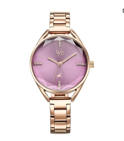 Quartz Analog Purple Watch